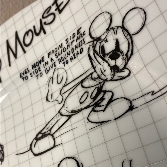 Disney Sketchbook Mickey Mouse Plate - Picture 4 of 4